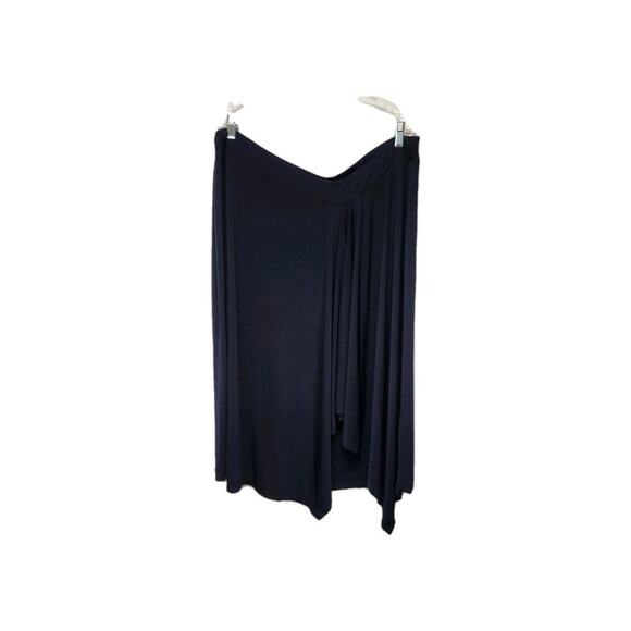 Michael Kors Black Maxi Skirt Side Slit US Women Size 3X - Picture 1 of 6